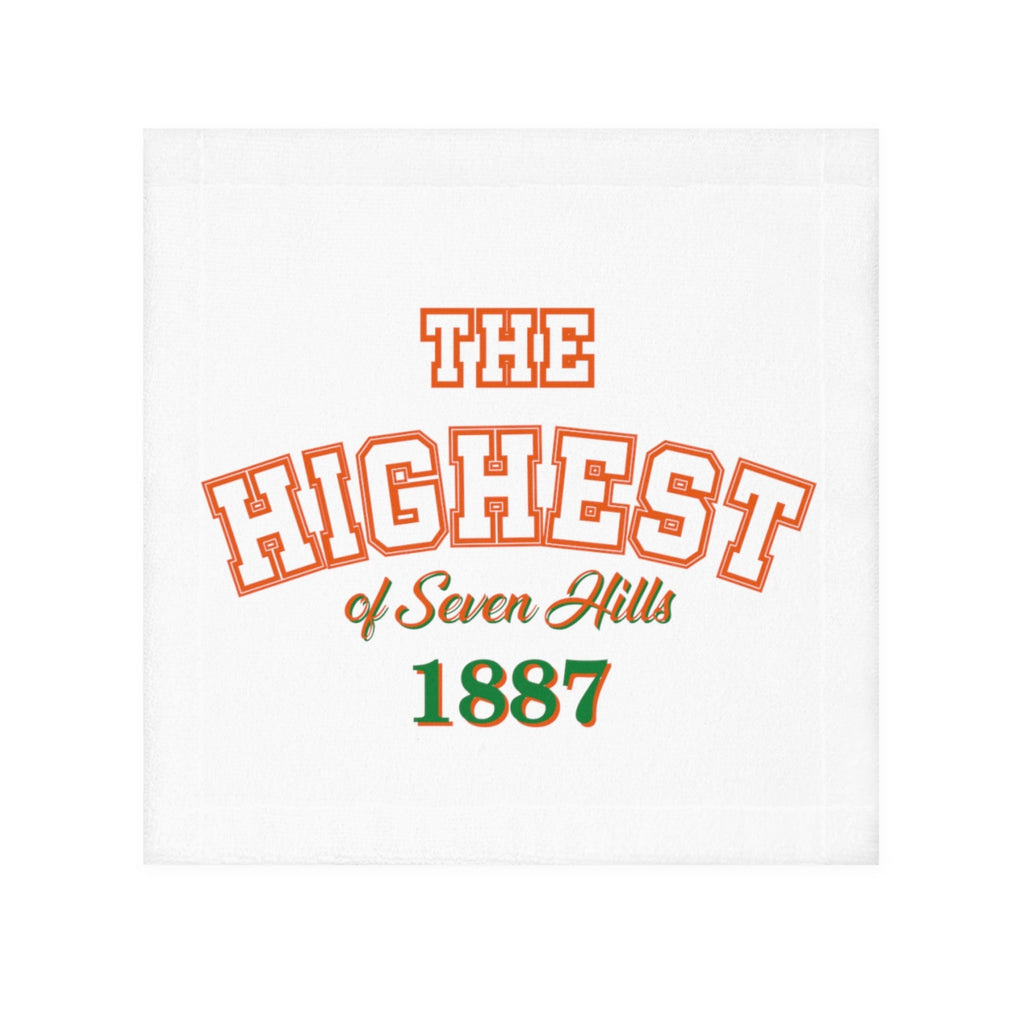 Highest of 7 Hills - Face Towel
