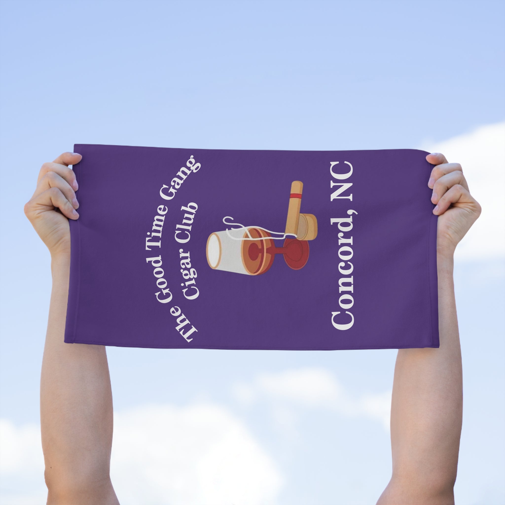 Custom Cigar Club Rally Towel - Perfect Gift for Cigar Lovers