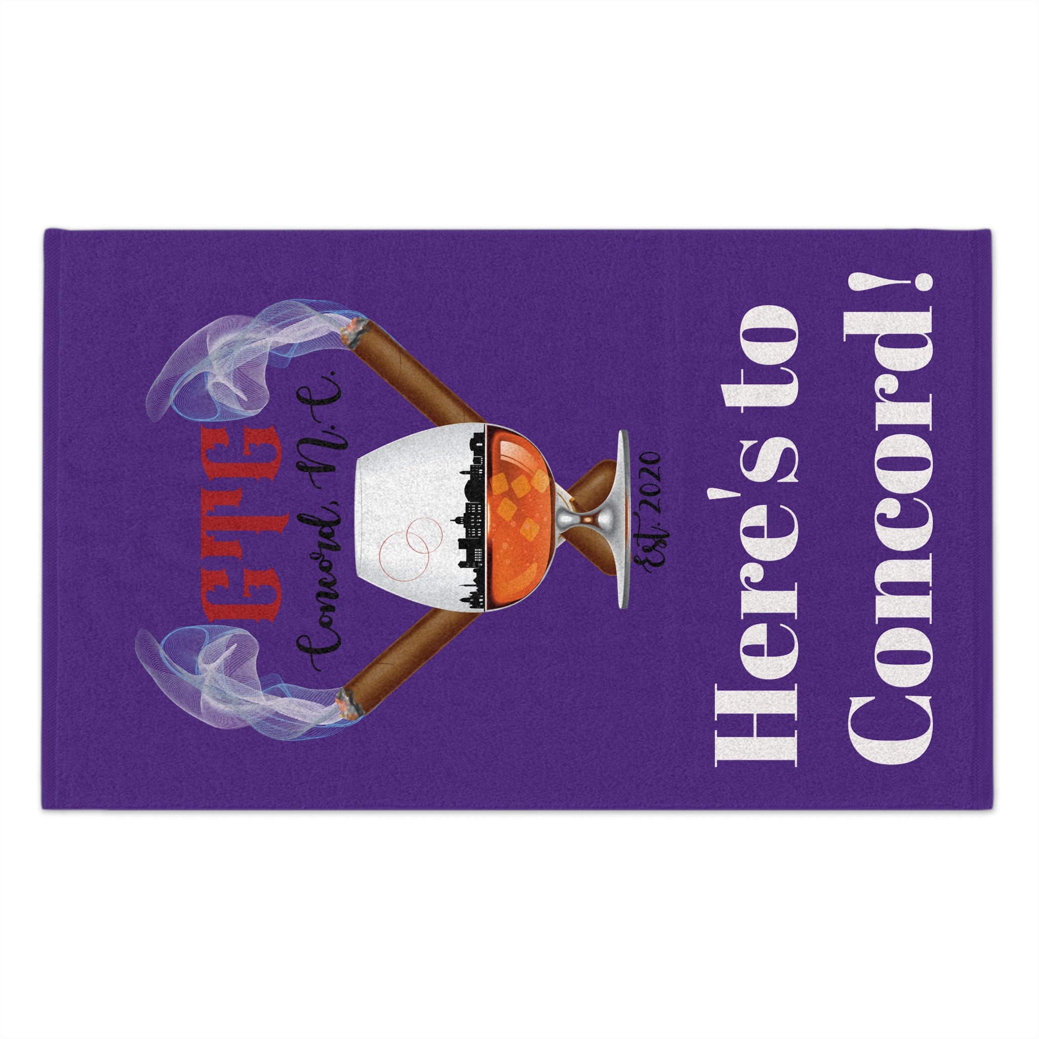 Here's to Concord Rally Towel - 11x18, Party Accessory for Celebrations