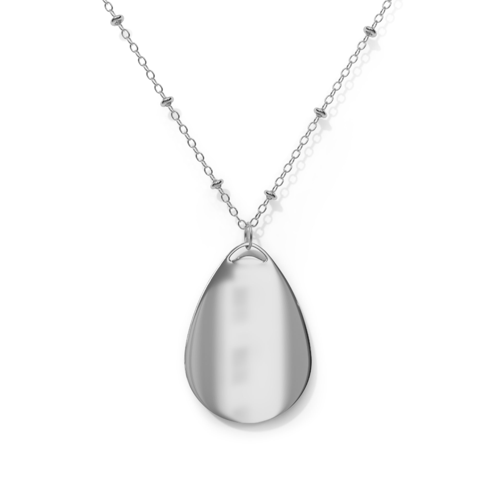 GTG Personalized Cigar Club Oval Necklace -  for Cigar Enthusiasts
