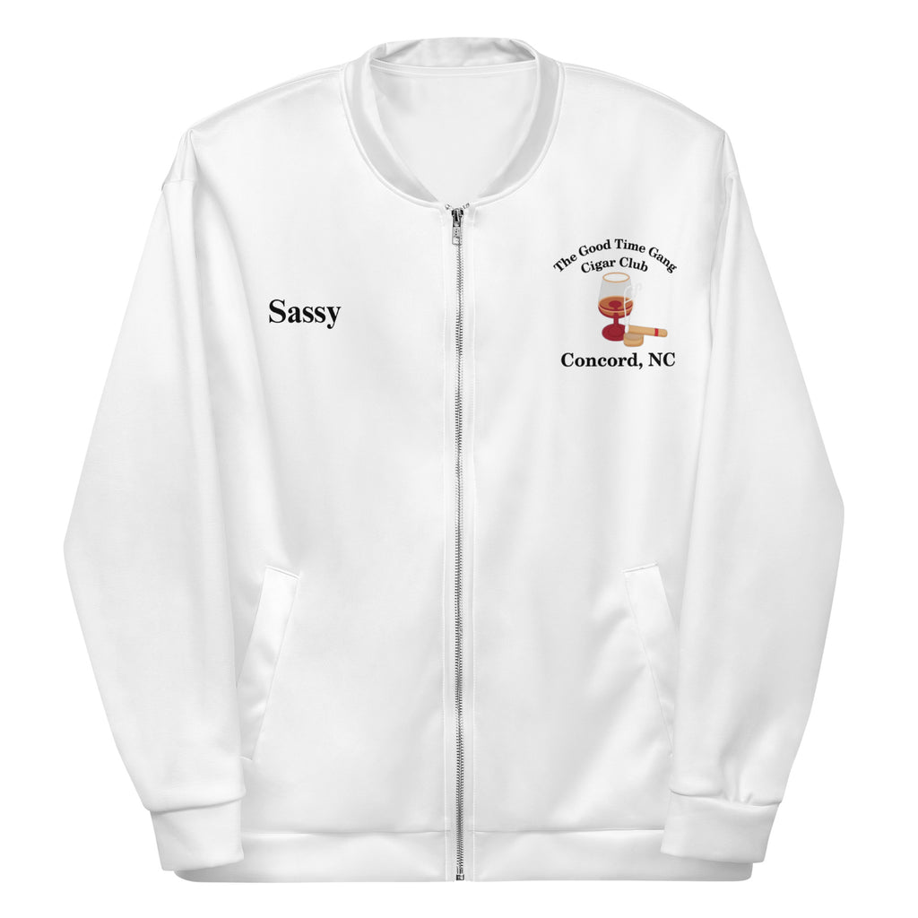 GTG Sassy Unisex Bomber Jacket