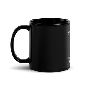 GTG Quiet Storm- Black Glossy Mug