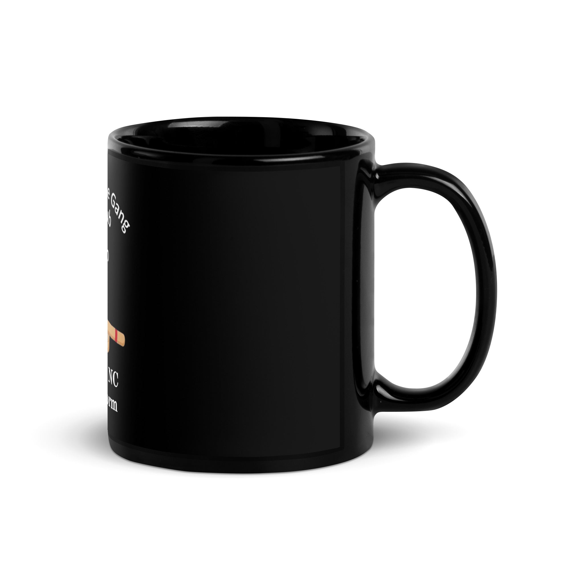 GTG Quiet Storm- Black Glossy Mug