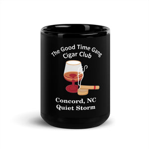 GTG Quiet Storm- Black Glossy Mug