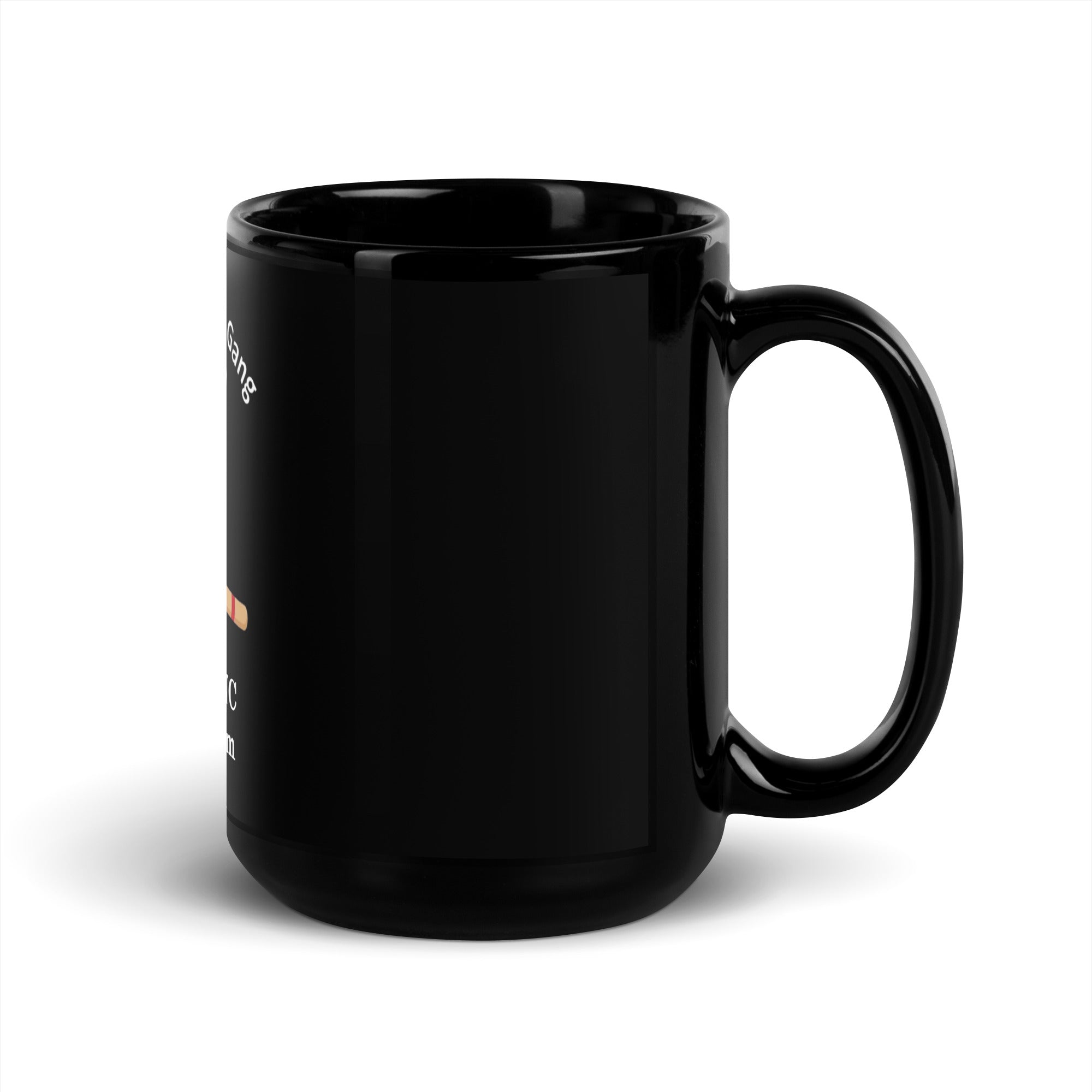 GTG Quiet Storm- Black Glossy Mug