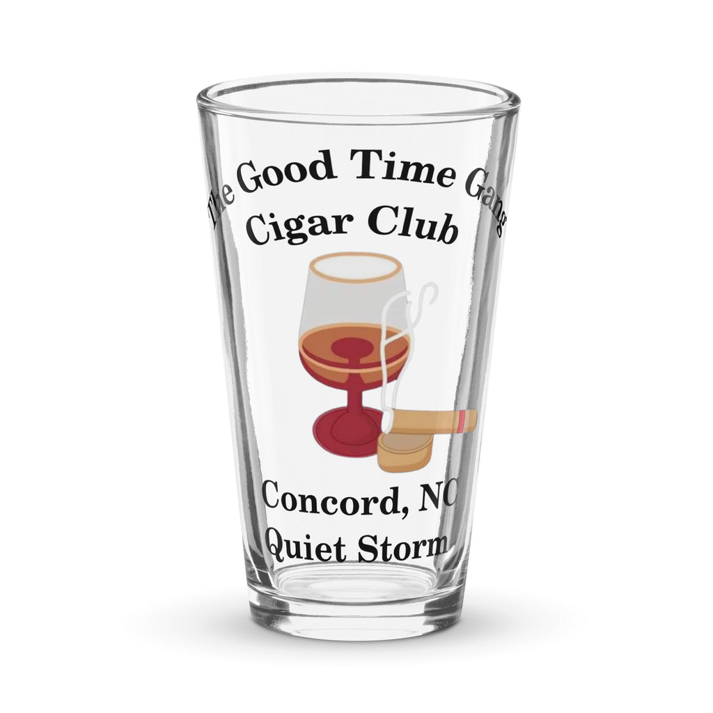 GTG Quiet Storm- Shaker pint glass