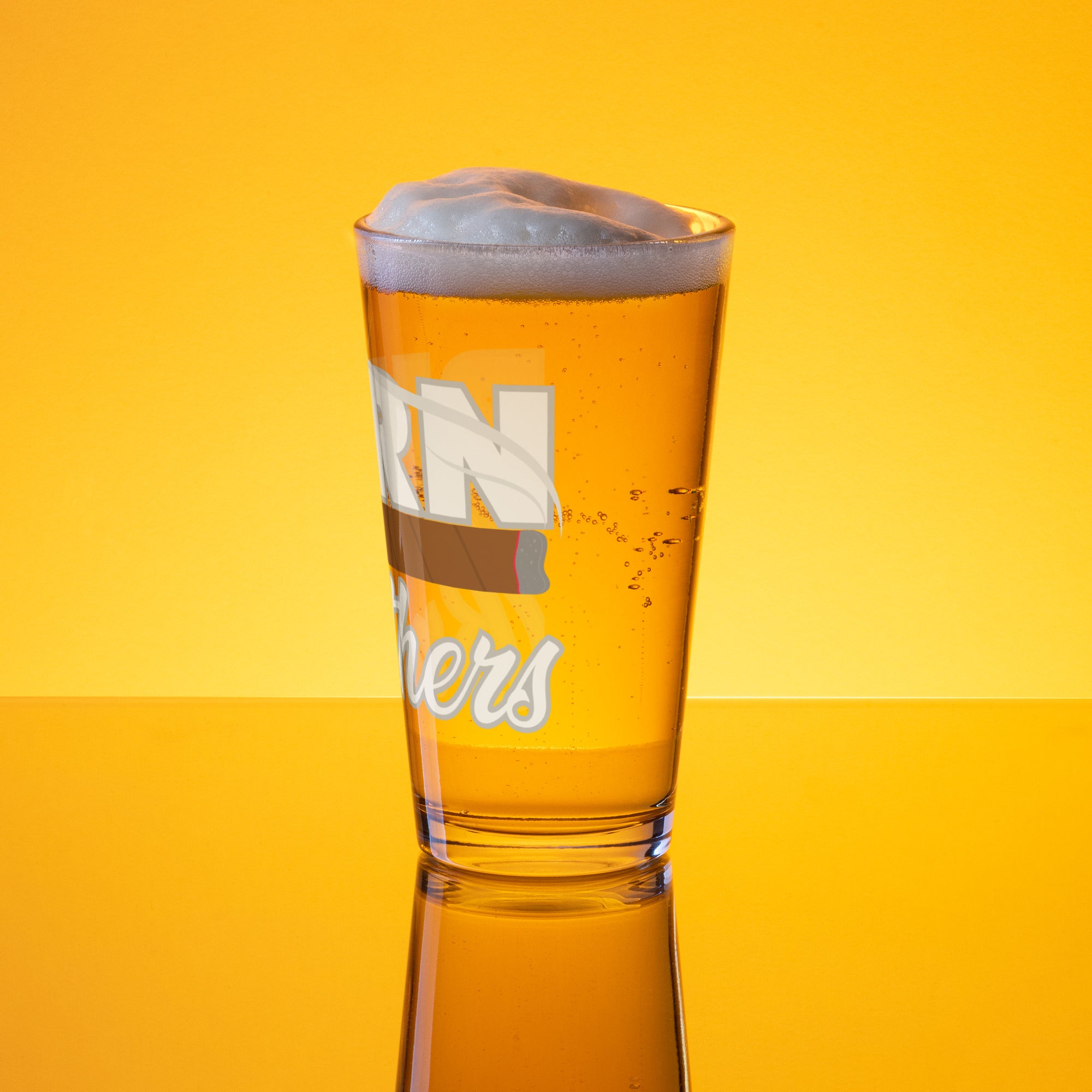 Burn Brothers- Cool Ice Edition- Shaker pint glass