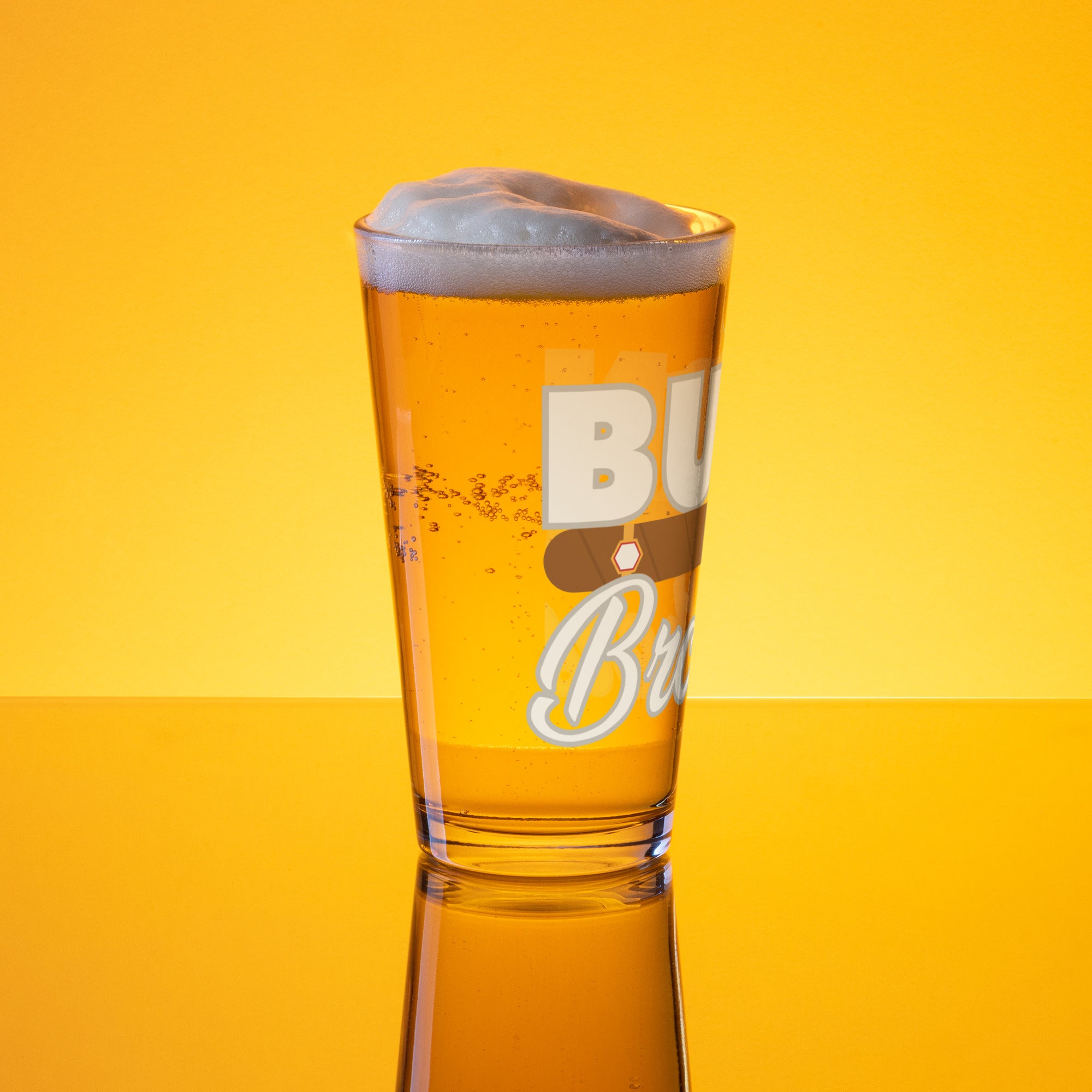 Burn Brothers- Cool Ice Edition- Shaker pint glass