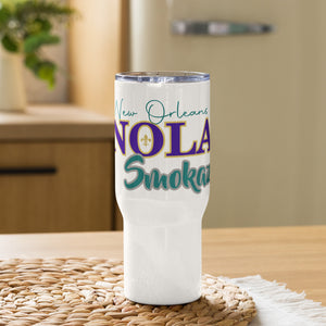 NOLA Smokaz- Travel mug with a handle