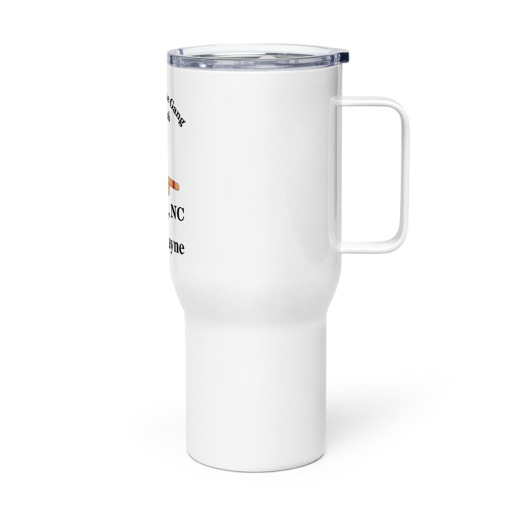 GTG Custom- Travel mug with a handle