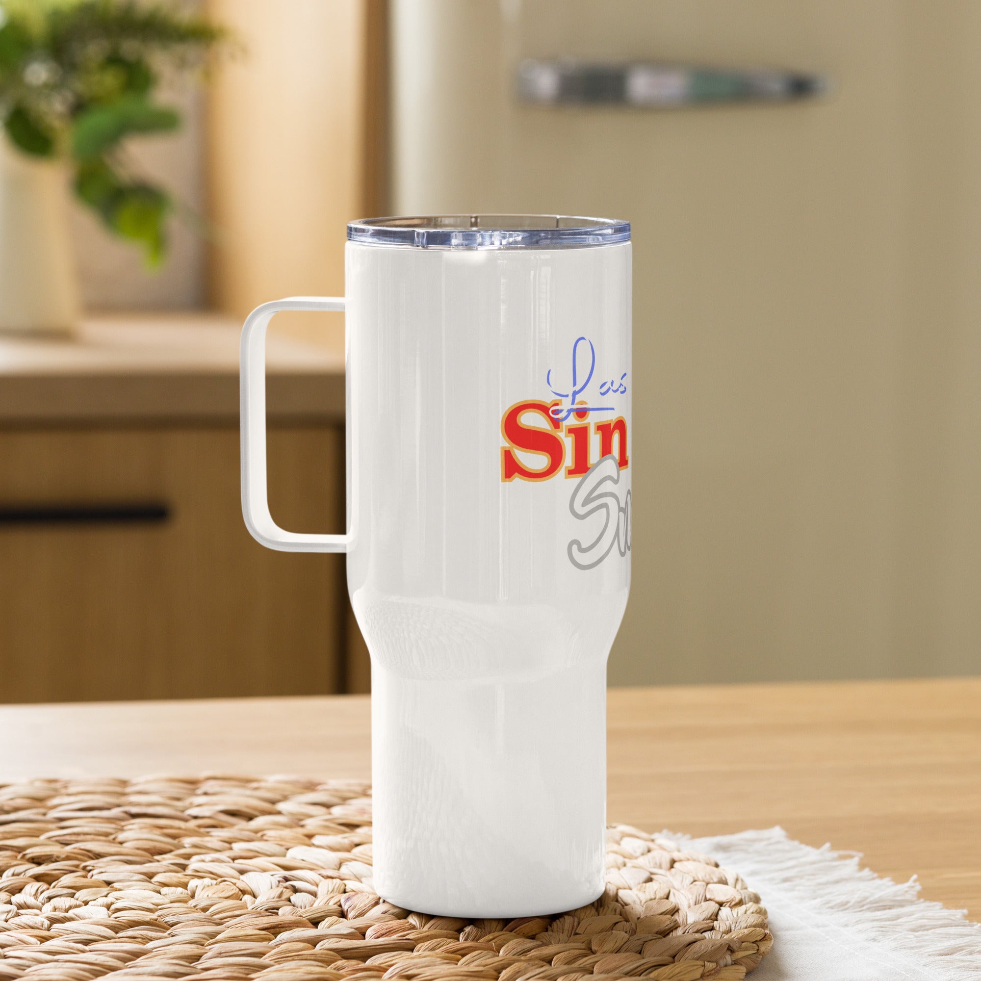 Sin City Smokaz- Travel mug with a handle