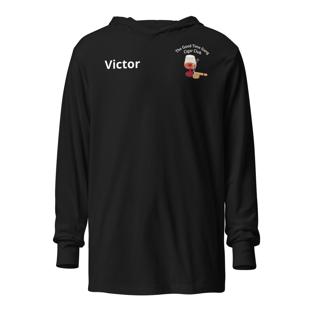 GTG Victor- Hooded long-sleeve tee