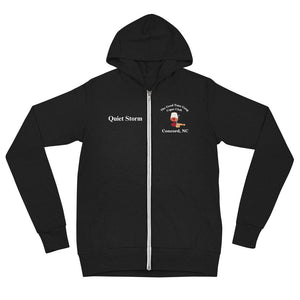 GTG Quiet Storm- Unisex zip hoodie