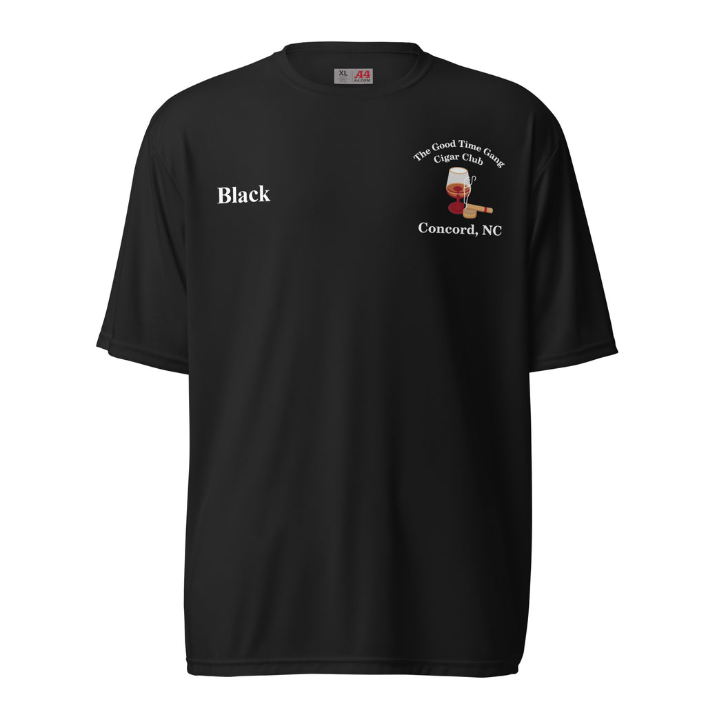 GTG Black- Unisex performance crew neck t-shirt