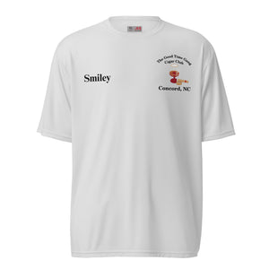 GTG Smiley- Unisex performance crew neck t-shirt