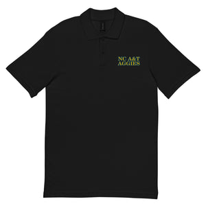 NCA&T Aggies- Unisex pique polo shirt