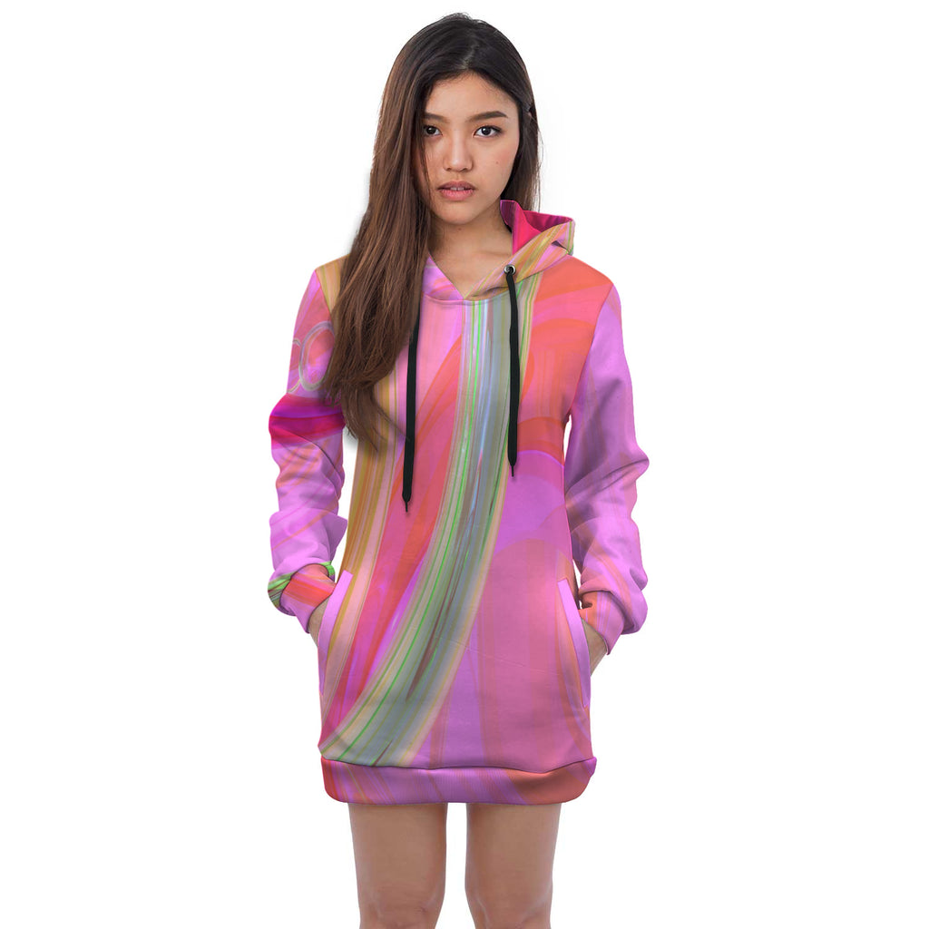 Hoodie Dress-Multi-Color  1