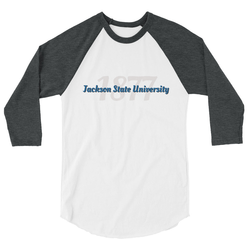 JSU 3/4 sleeve raglan shirt