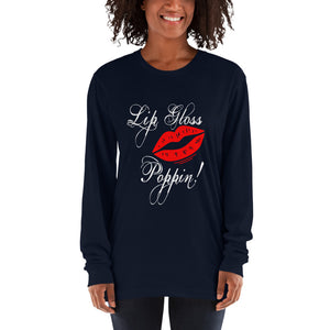 Lip Gloss! Long sleeve t-shirt