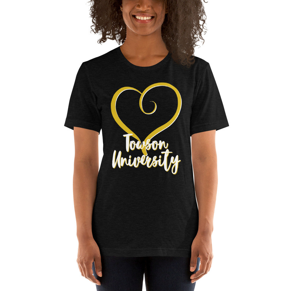 Towson University Love - Short-Sleeve Unisex T-Shirt