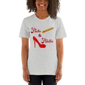 Sticks and Stilettos 2 - Short-Sleeve Unisex T-Shirt