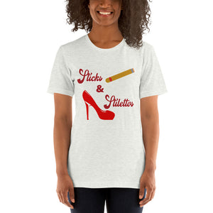 Sticks and Stilettos 2 - Short-Sleeve Unisex T-Shirt