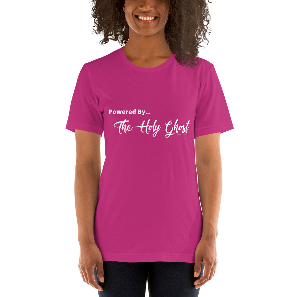 Powered by The Holy Ghost - Short-Sleeve Unisex T-Shirt