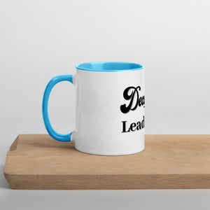 Decolonize Leadership - Mug with Color Inside