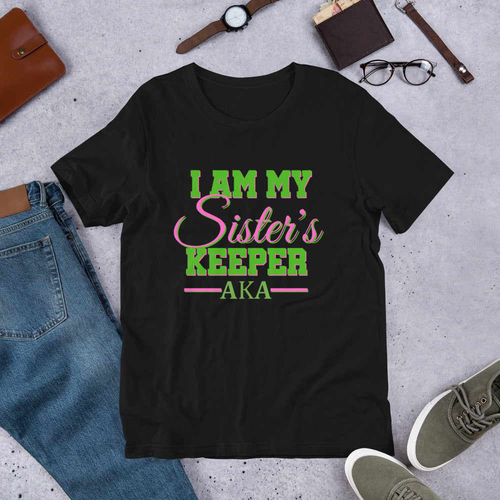I Am My Sisters Keeper- AKA- Short-Sleeve Unisex T-Shirt