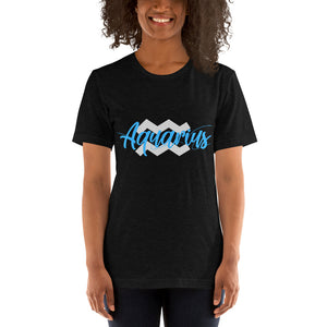 Aquarius - Short-Sleeve Unisex T-Shirt