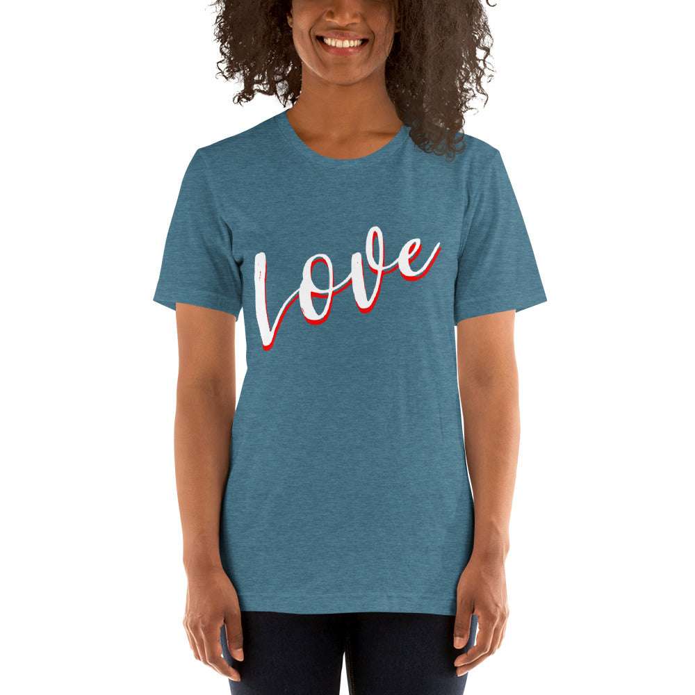 Love 2 Short-Sleeve Unisex T-Shirt