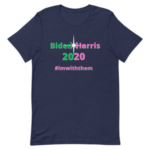 AKA Biden-Harris 2020 - Short-Sleeve Unisex T-Shirt