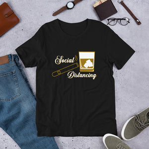 Social Distancing Short-Sleeve Unisex T-Shirt