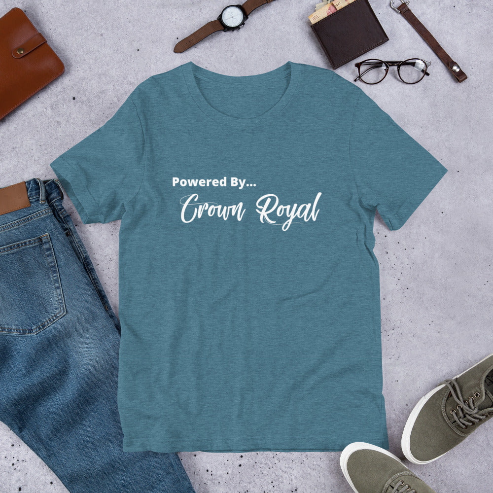 Powered by Crown Royal Short-Sleeve Unisex T-Shirt