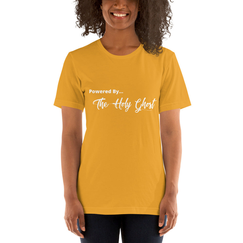 Powered by The Holy Ghost - Short-Sleeve Unisex T-Shirt