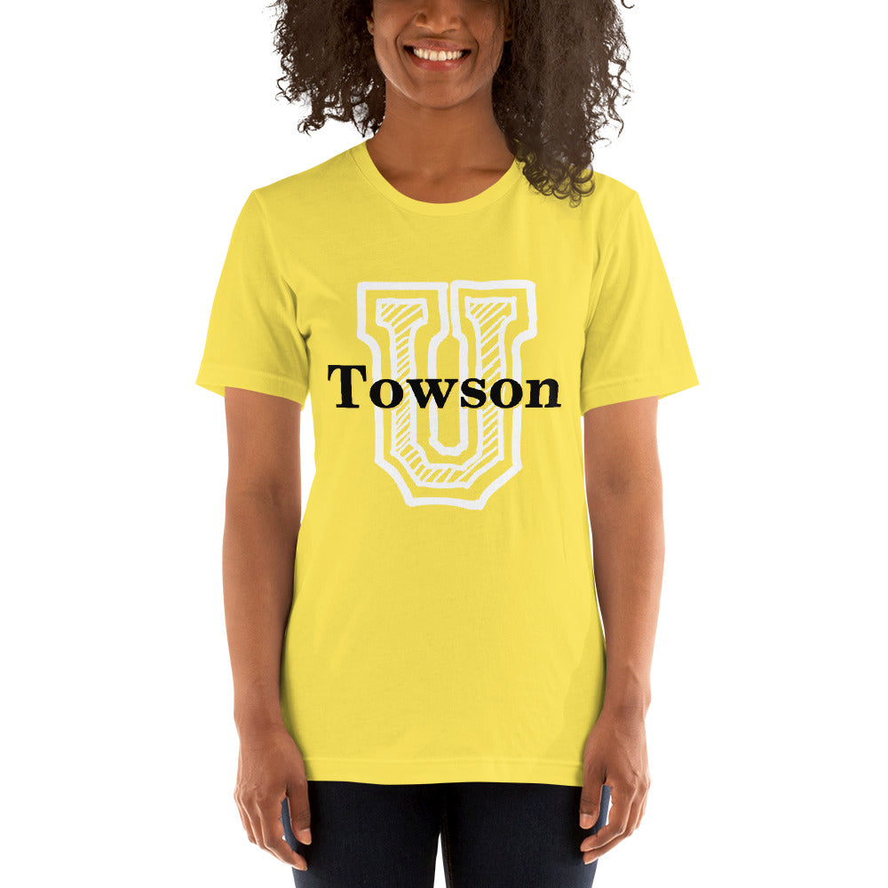 Towson U - Short-Sleeve Unisex T-Shirt