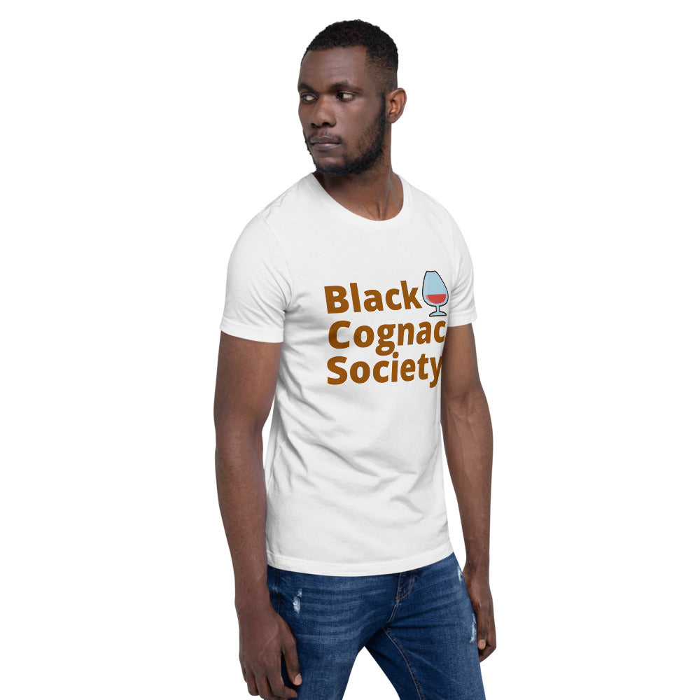 Black Cognac Society- Short-Sleeve Unisex T-Shirt