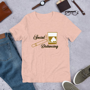 Social Distancing Short-Sleeve Unisex T-Shirt