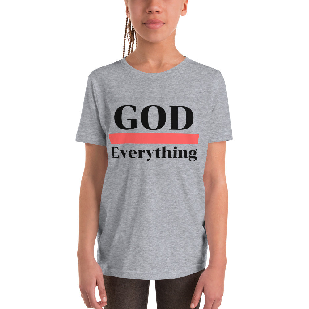 God Over Everything Youth Short Sleeve T-Shirt