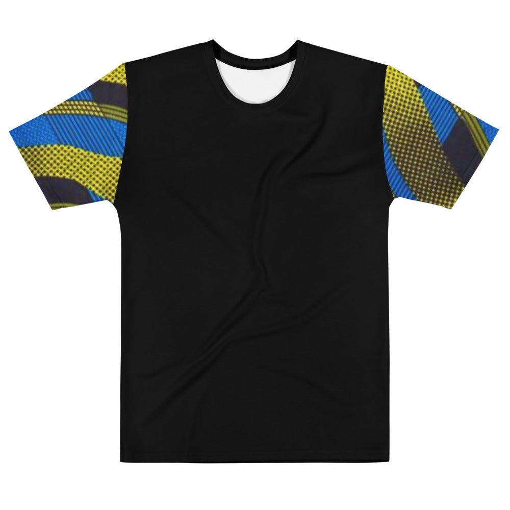 Blue/Gold Kente Unisex T-shirt