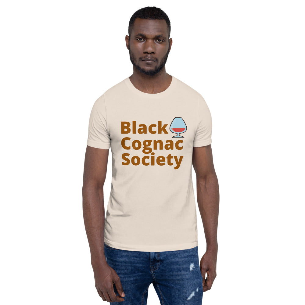 Black Cognac Society- Short-Sleeve Unisex T-Shirt