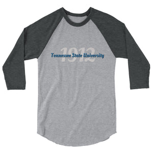TSU 3/4 sleeve raglan shirt