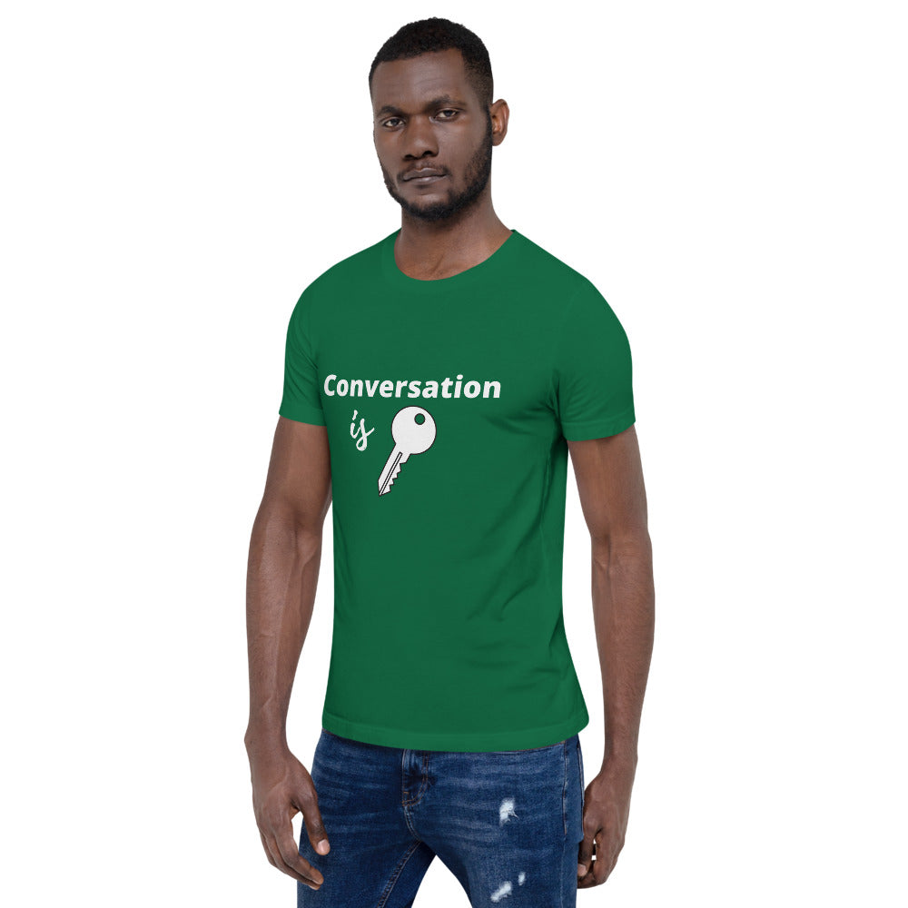 Conversation is Key! Short-Sleeve Unisex T-Shirt