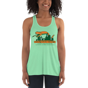 Charlotte Rattlers- Women's Flowy Racerback Tank