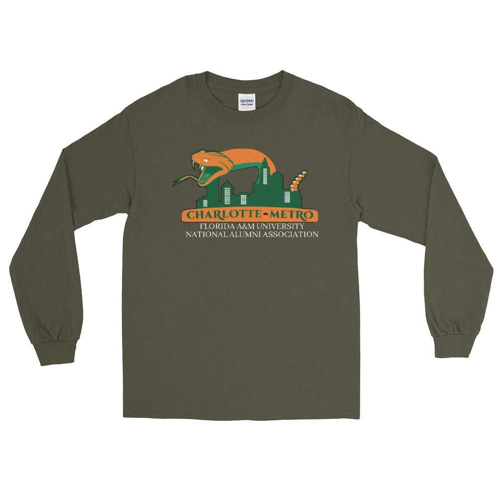 Charlotte Rattlers- Men’s Long Sleeve Shirt