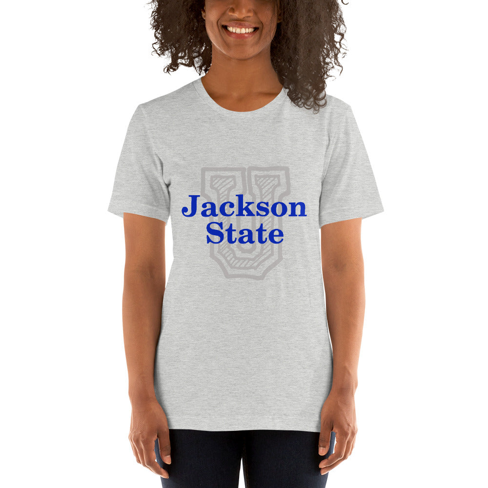 Jackson State U- Short-Sleeve Unisex T-Shirt