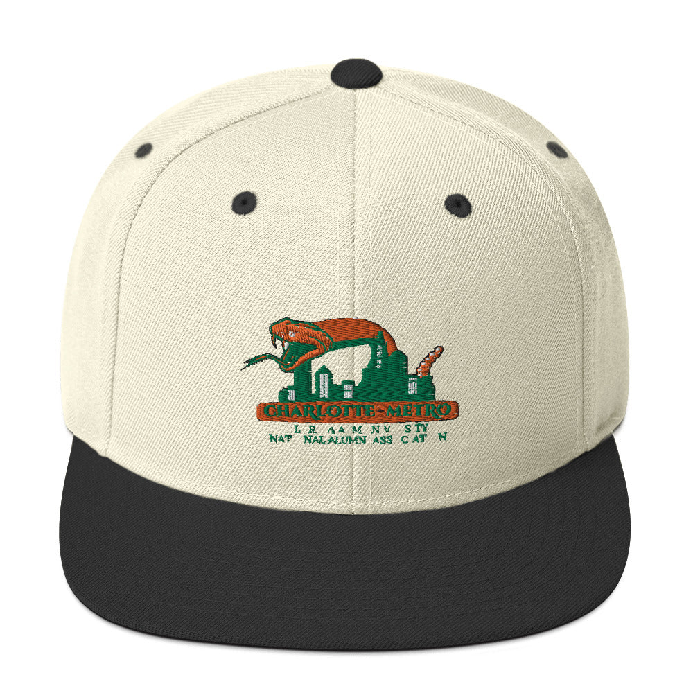 Charlotte Rattlers- Snapback Hat