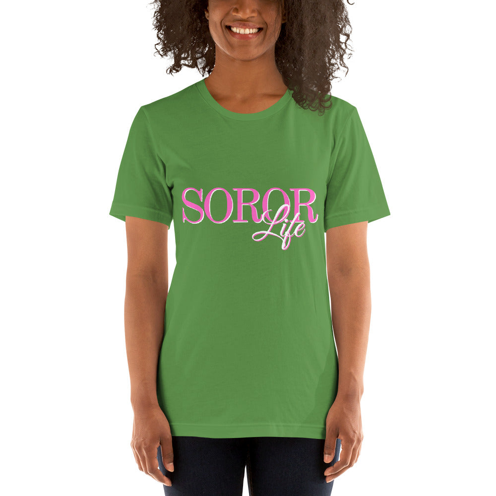 Soror Life- AKA- Short-Sleeve Unisex T-Shirt