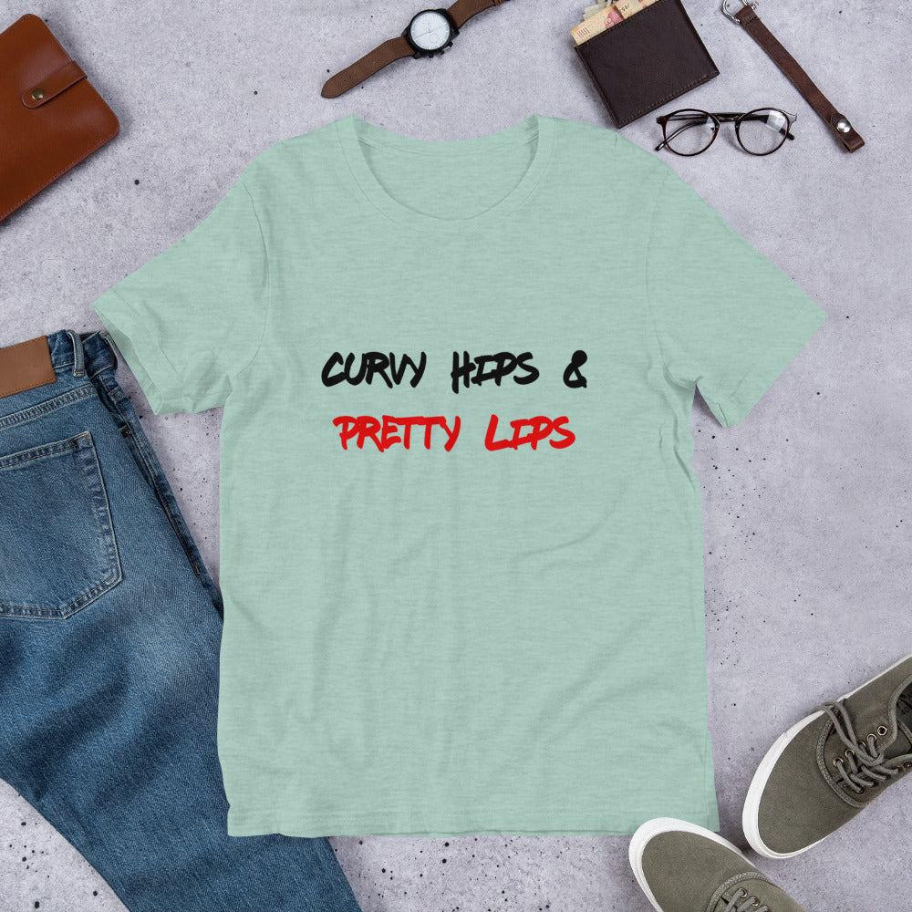 Hips and Lips Short-Sleeve Unisex T-Shirt