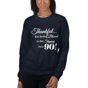 Custom 90th Birthday Unisex Sweatshirt